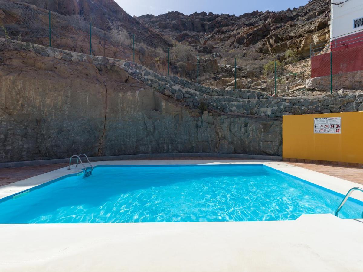 Amarre Pool Leilighet Puerto De Mogan Eksteriør bilde
