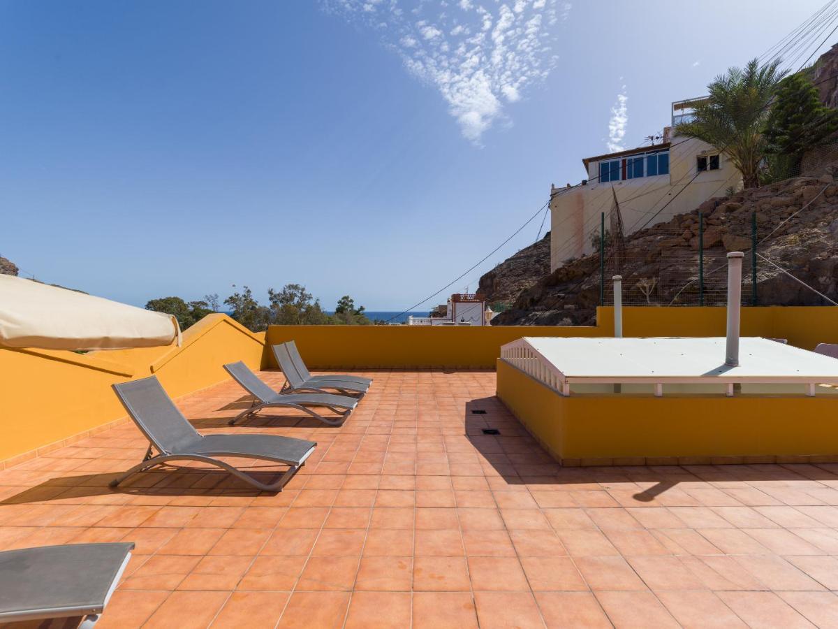 Amarre Pool Leilighet Puerto De Mogan Eksteriør bilde
