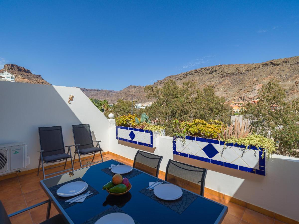 Amarre Pool Leilighet Puerto De Mogan Eksteriør bilde