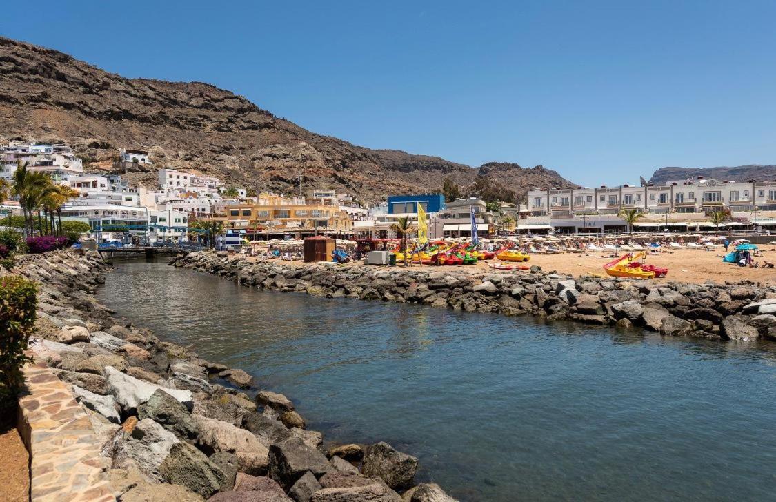 Amarre Pool Leilighet Puerto De Mogan Eksteriør bilde
