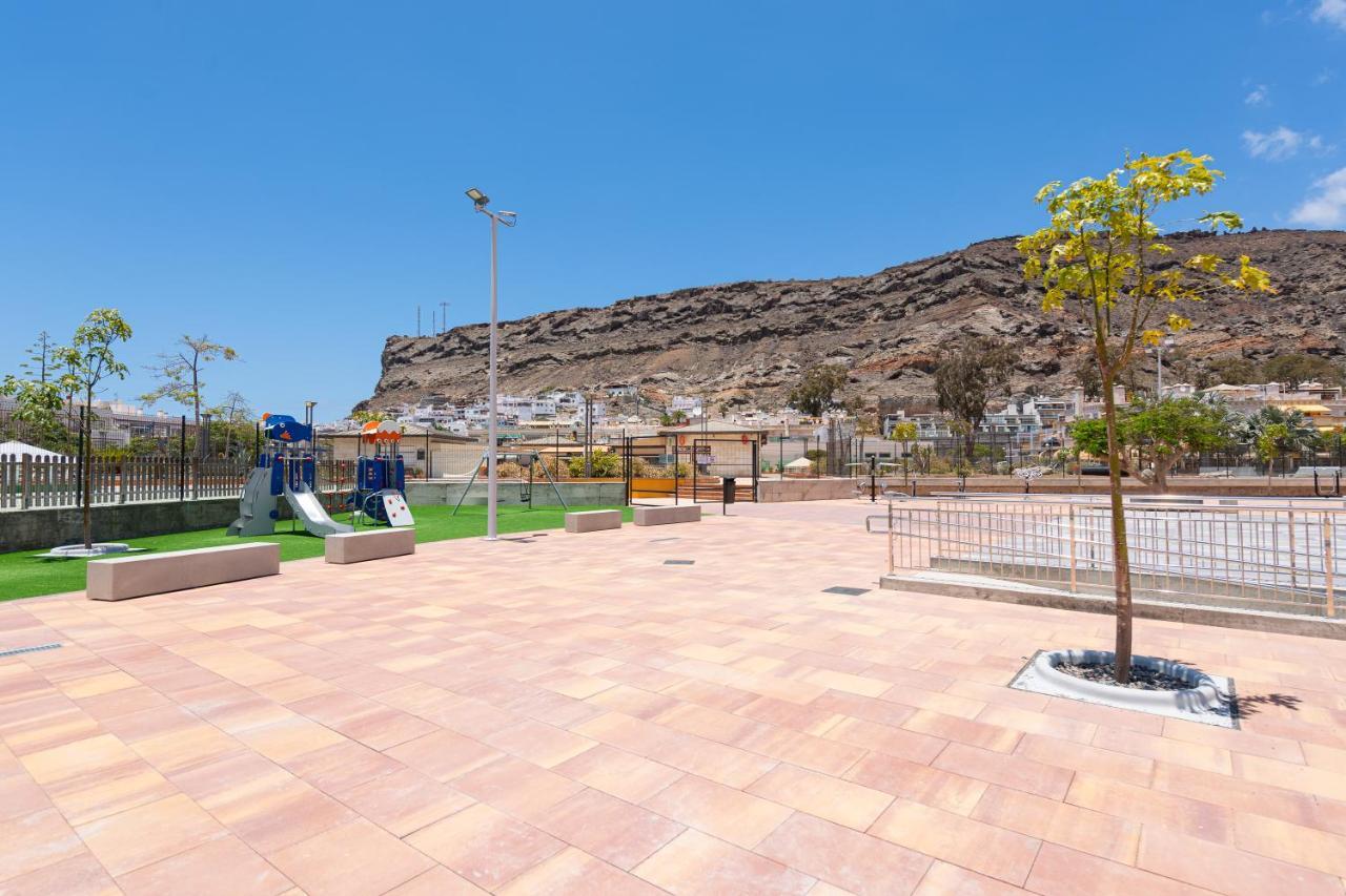 Amarre Pool Leilighet Puerto De Mogan Eksteriør bilde