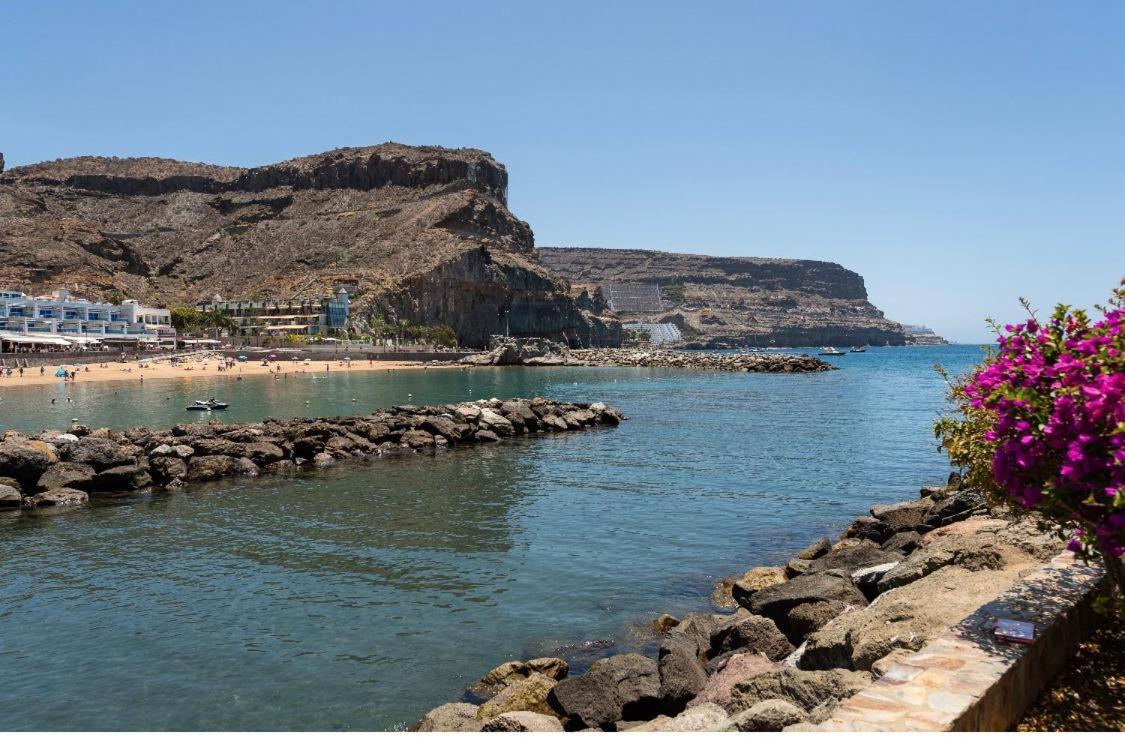 Amarre Pool Leilighet Puerto De Mogan Eksteriør bilde