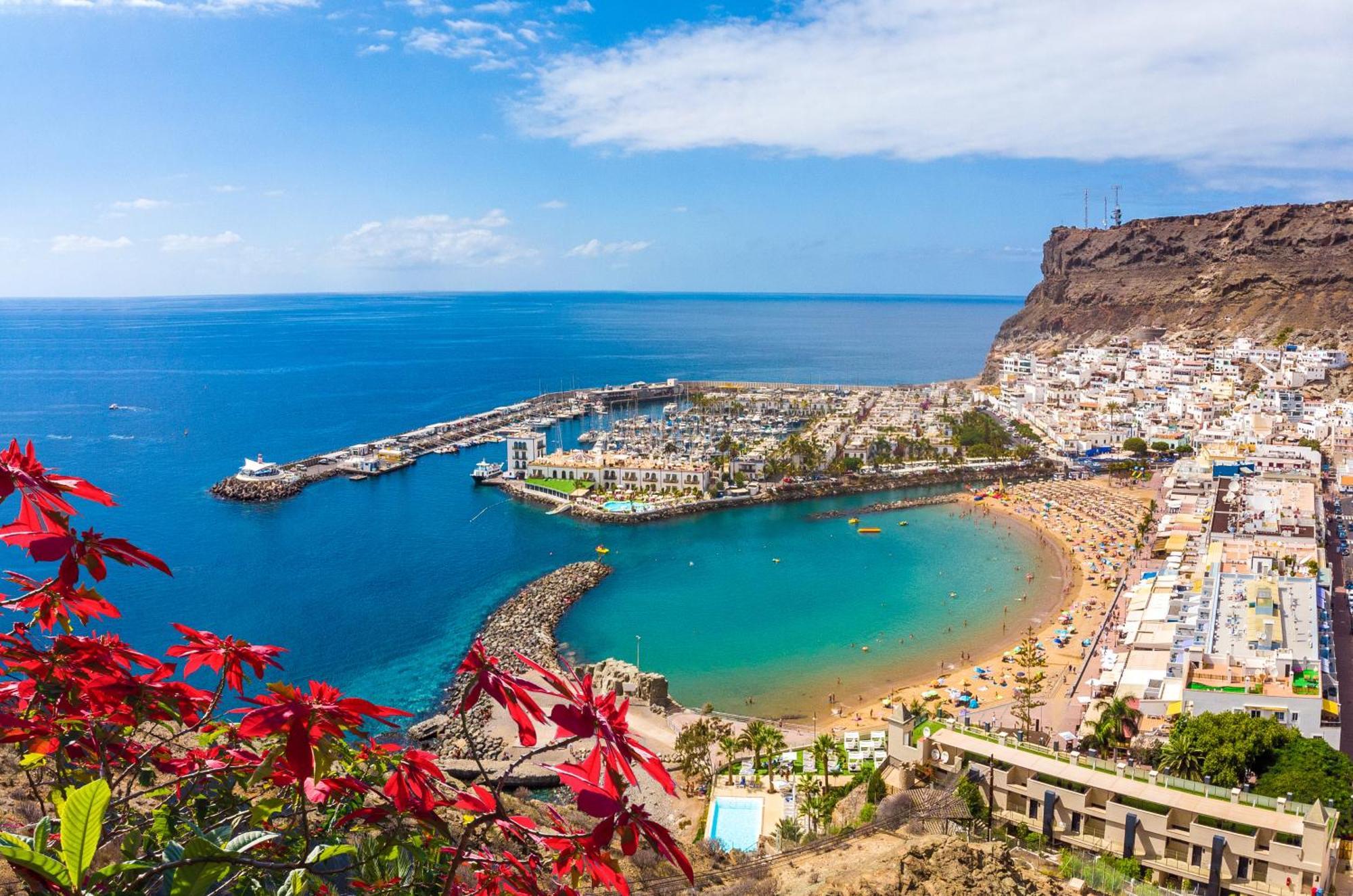 Amarre Pool Leilighet Puerto De Mogan Eksteriør bilde