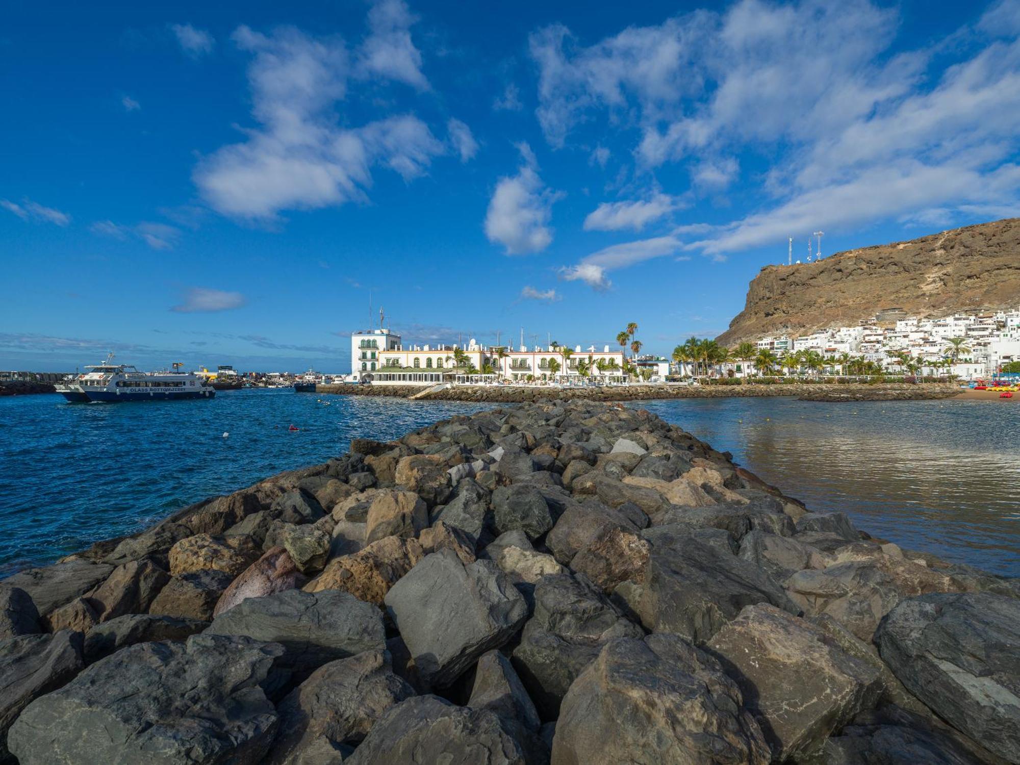 Amarre Pool Leilighet Puerto De Mogan Eksteriør bilde